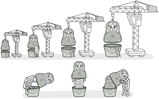 装饰器模式，图片来自 refactoringguru.cn