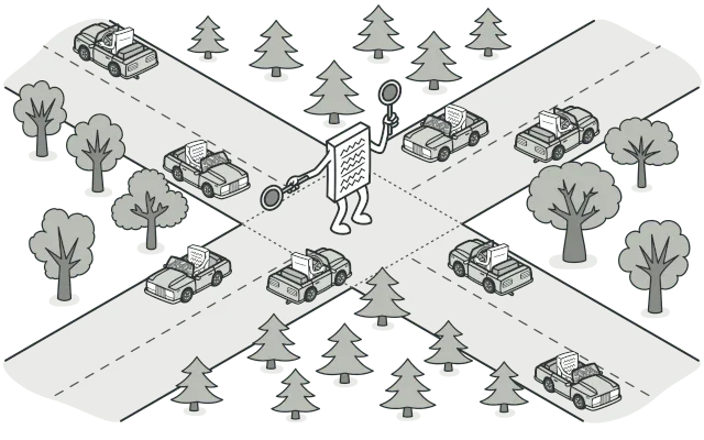 中介者模式，图片来自 refactoringguru.cn