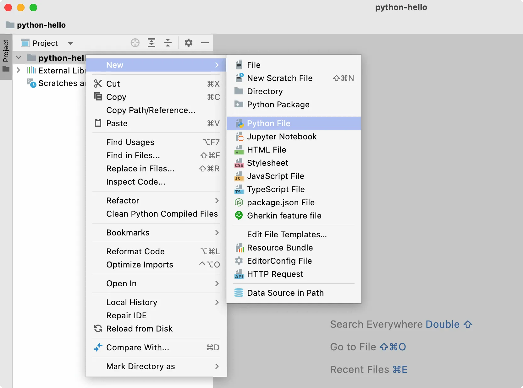 New Python File